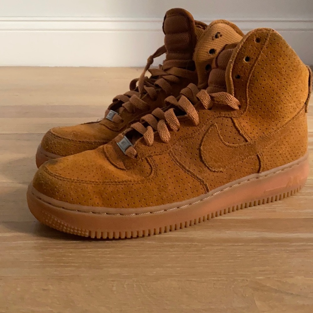 Nike Suede Air Force 1s